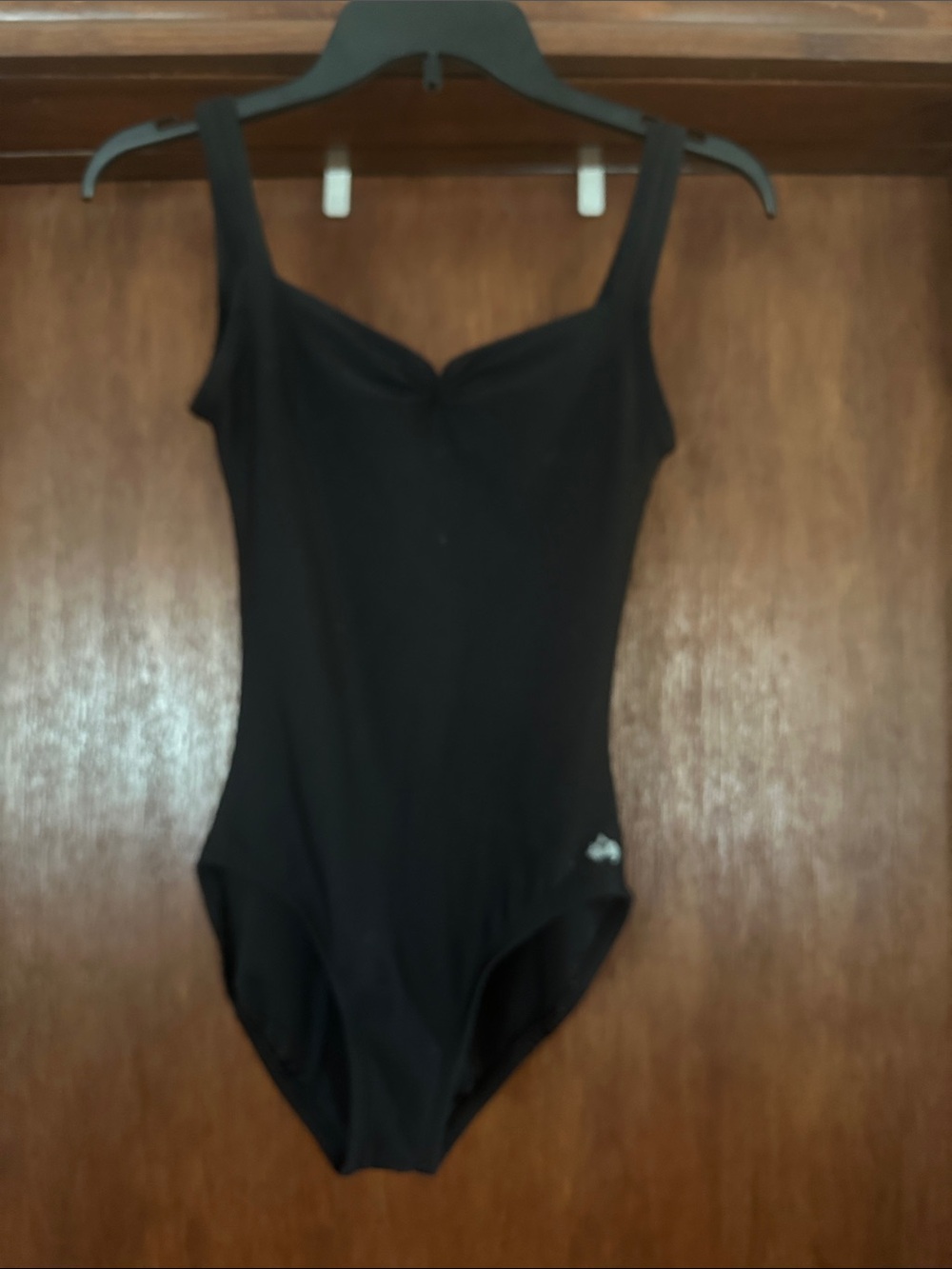 Sleek Black Women's Leotard